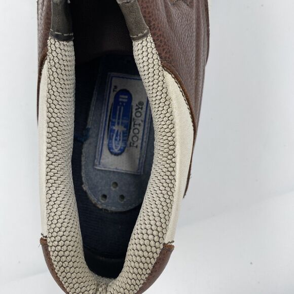 FootJoy DryJoys Tour Golf Saddle Leather Men’s Sz 9 W Opti Flex 2 Golf #59961 main image 11